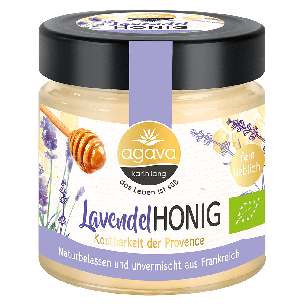 Bio Lavendelhonig von agava