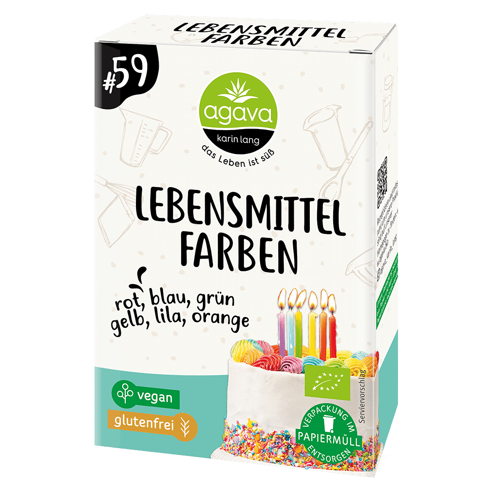 Bio Lebensmittelfarben Bio Lebensmittelfarben von agava