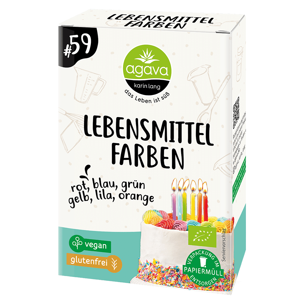 Bio Lebensmittelfarben von agava