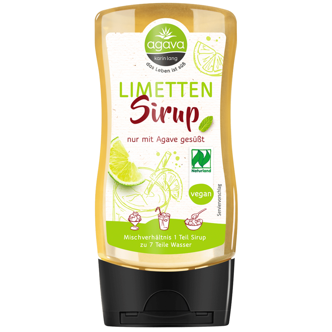 Bio Limettensirup von agava