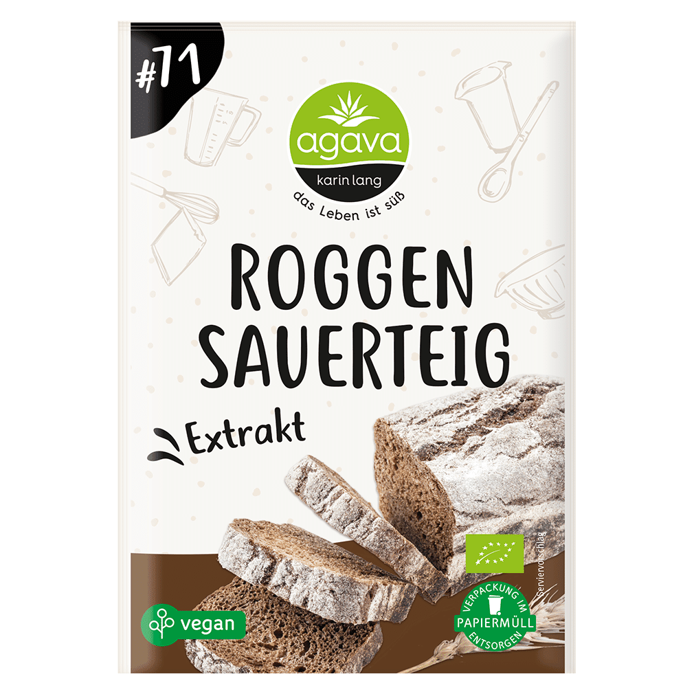 Bio Roggensauerteig Extrakt Bio Roggensauerteig Extrakt von agava