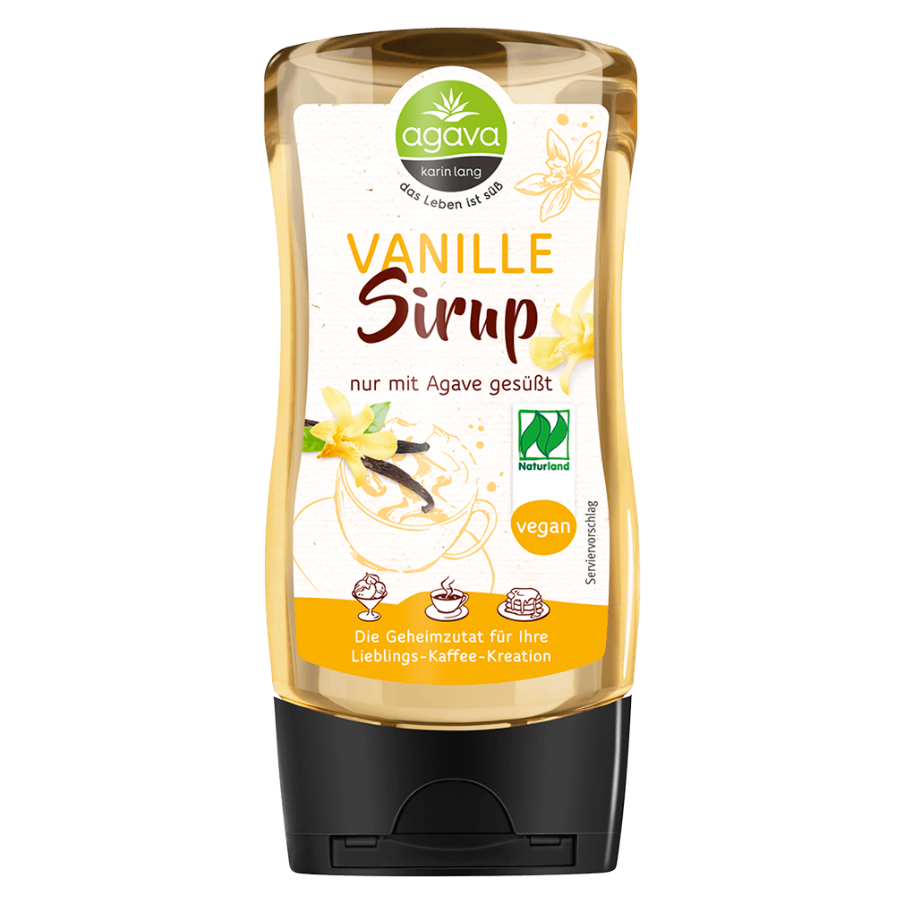 Bio Vanille Sirup von agava