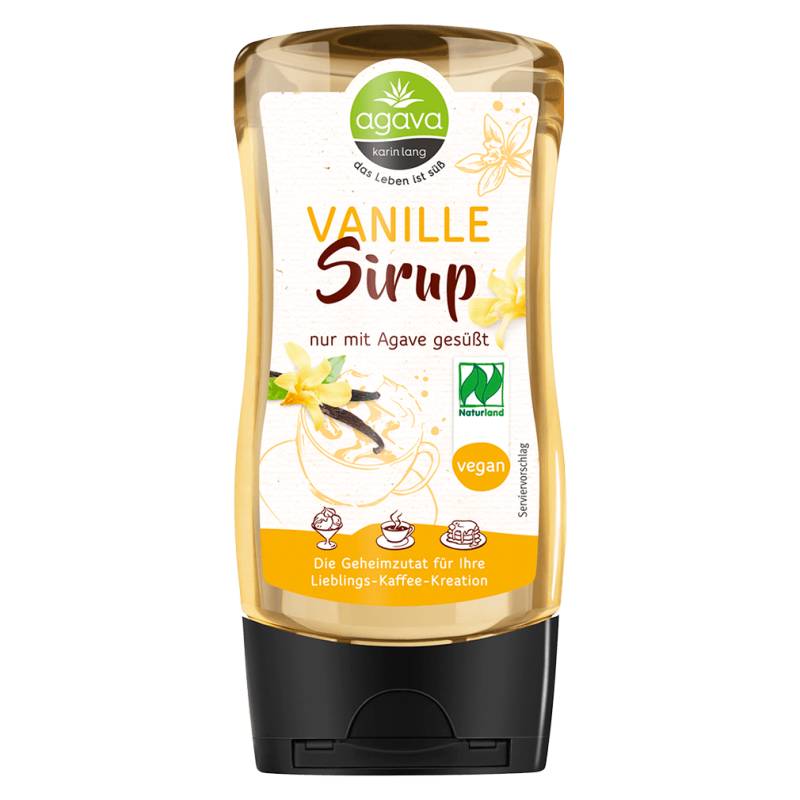 Bio Vanille Sirup von agava