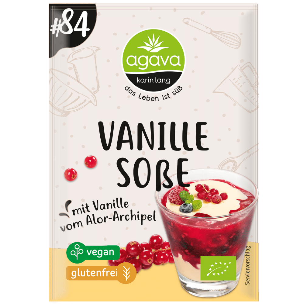 Bio Vanillesoße Bio Vanillesoße von agava