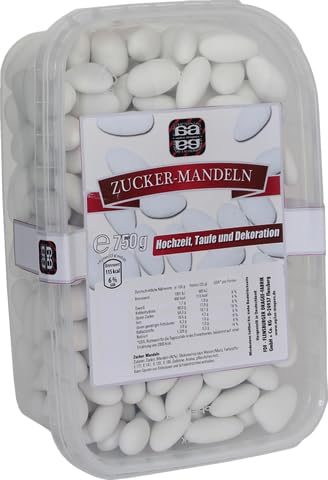 agilus Zuckermandeln -weiß - 750 G von agilus