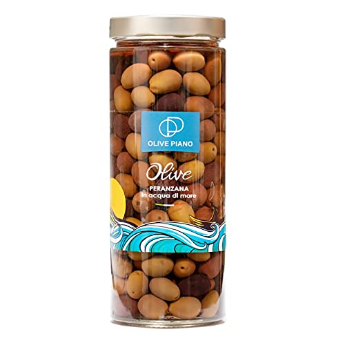Agricola Piano - Peranzana-Oliven in Meereswasser 1062 ml | Mehrfach ausgezeichnet - Oliven in Salzlake - Authentische apulische Produkte - Ideal für Vorspeisen, Aperitifs, Salate, Pizza Agricola Piano - Peranzana-Oliven in Meereswasser 1062 ml | Mehrfach ausgezeichnet - Oliven in Salzlake - Authentische apulische Produkte - Ideal für Vorspeisen, Aperitifs, Salate, Pizza von agricola PIANO