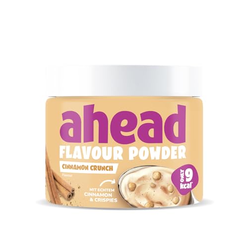 ahead Flavour Powder | Cinnamon 250g | 83 Portionen | Nur 10 kcal pro Portion | Kalorienarmes Geschmackspulver mit Inulin und Laktase | Geprüfte Qualität - Made in Germany ahead Flavour Powder | Cinnamon 250g | 83 Portionen | Nur 10 kcal pro Portion | Kalorienarmes Geschmackspulver mit Inulin und Laktase | Geprüfte Qualität - Made in Germany von ahead