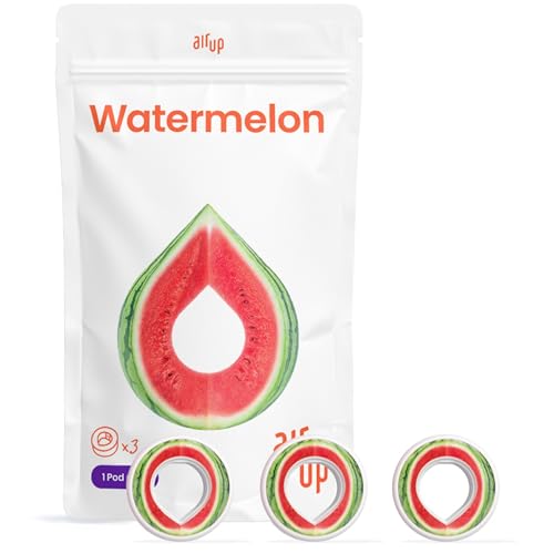 air up® | 3x Wassermelone Pods für 15 Liter zuckerfreies Wasser | Original für air up® Flaschen von air up