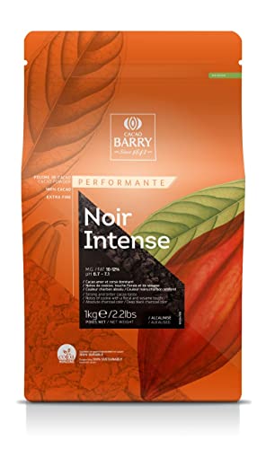 Schwarzer Kakao Intense Noir 1 kg Cacao Barry, tiefschwarzes Kakaopulver von AK-Colonia