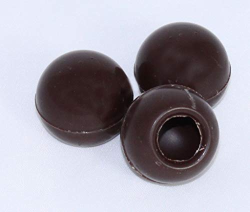 Trüffelhohlkugeln 8x63 Stück, Zartbitterschokolade, Trüffelpraline, Praline von ak-colonia