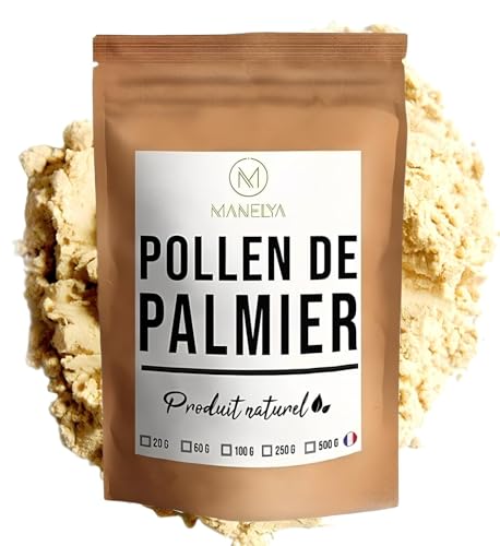 Frische Palmenpollen – Beutel mit 25 g | Vitalität & Wohlbefinden natürlich von al badil