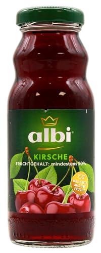 albi Kirsche Sauerkirsch-Nektar, 24er Pack (24 x 0.2 l) EINWEG von albi