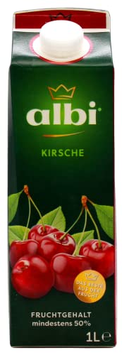 albi Kirsche Sauerkirsch-Nektar, 6er Pack (6 x 1 l) von albi