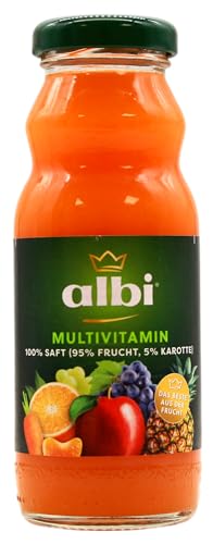 albi Multivitaminsaft, 24er Pack (24 x 0.2 l) EINWEG von albi