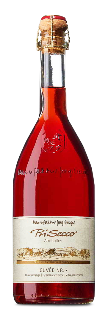 PriSecco Cuvée Nr. 7 Hauszwetschge/ Gelbmöstler Birne/ Zitronenverbene PriSecco Cuvée Nr. 7 Hauszwetschge/ Gelbmöstler Birne/ Zitronenverbene von Manufaktur Jörg Geiger GmbH
