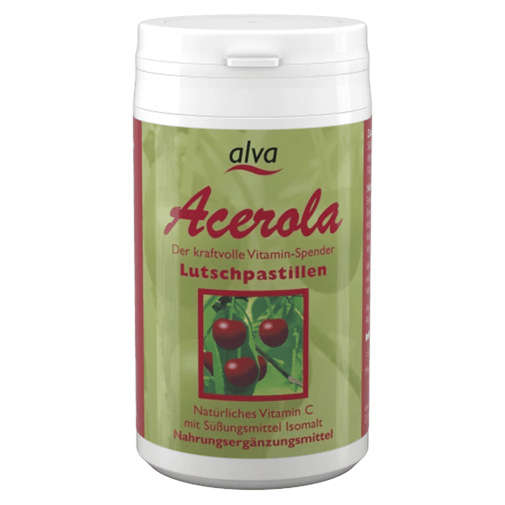 Acerola Lutschpastillen, 60g Acerola Lutschpastillen, 60g von alva
