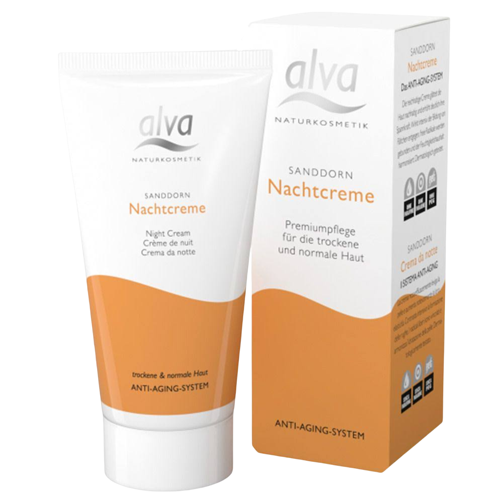 Sanddorn Nachtcreme Sanddorn Nachtcreme von alva