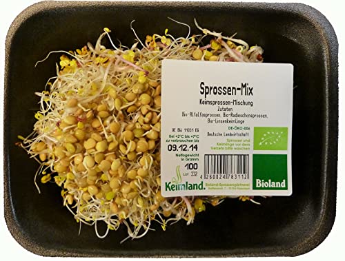 Sprossen-Mix samenfest 6 x 100 gr von amorebio