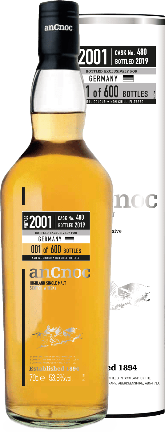 anCnoc Vintage Highland Single Malt Scotch Whisky