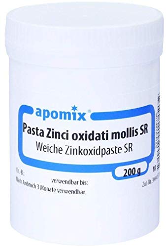 Pasta Zinci Oxidati Mollis Sr 200 G von apomix AMH Niemann GmbH & Co.