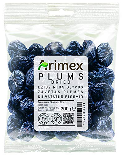 Arimex Ashlock Pitted Prunes Pflaumen, 200 g von Arimex