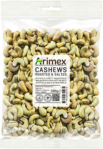 Arimex Geröstete und gesalzene Cashew-Nüsse, 500 g von Arimex