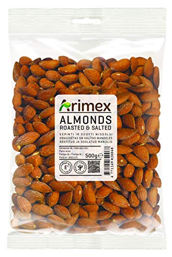 Arimex Mandeln geröstet und gesalzen Mandeln, 500 g Arimex Mandeln geröstet und gesalzen Mandeln, 500 g von Arimex