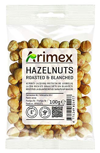 Arimex geröstet und blanchiert Haselnüsse, 100g Arimex geröstet und blanchiert Haselnüsse, 100g von Arimex