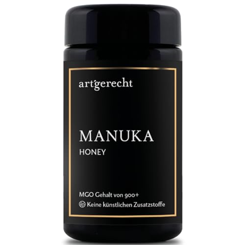 Artgerecht MANUKA Honig – Reiner Manuka Honig mit über 900 mg/kg MGO | Premium-Qualität aus Australien | Natürlich, unbehandelt & vielseitig anwendbar Artgerecht MANUKA Honig – Reiner Manuka Honig mit über 900 mg/kg MGO | Premium-Qualität aus Australien | Natürlich, unbehandelt & vielseitig anwendbar von art´gerecht