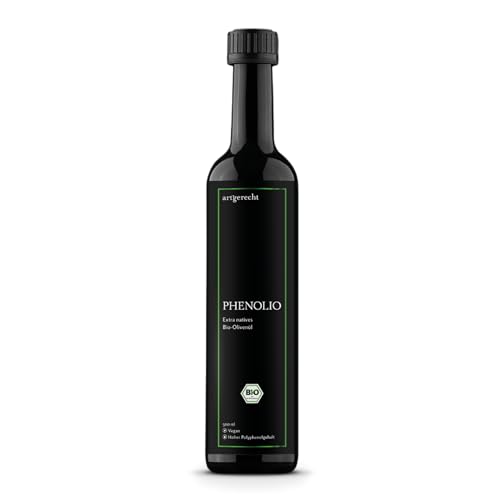 Artgerecht PHENOLIO – Hochwertiges Bio-Olivenöl mit hohem Polyphenolgehalt | Extra natives Olivenöl aus Andalusien | Antioxidativer Schutz & Unterstützung der Gefäßgesundheit Artgerecht PHENOLIO – Hochwertiges Bio-Olivenöl mit hohem Polyphenolgehalt | Extra natives Olivenöl aus Andalusien | Antioxidativer Schutz & Unterstützung der Gefäßgesundheit von art´gerecht
