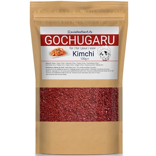 asiafoodland - Gochugaru - Chili Pulver für Kimchi - Red Pepper Powder, 1er Pack (1 x 100g) von asiafoodland.de