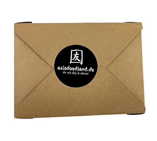 Asiafoodland - Glückskeks Set - Glückskekse im schönen Geschenkkarton, einzeln verpackt, goldene Folie - (15 Glückskekse) von asiafoodland