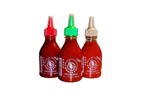 3 x 200ml Sriracha Chilisauce Set Chilli Sauce von Flying Goose