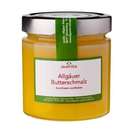 Aurelia Allgäuer Naturprodukte Butterschmalz 300g von aurelia Allgäuer Naturprodukte