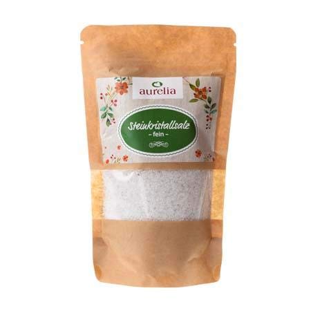 Aurelia Allgäuer Naturprodukte Steinkristallsalz fein 1000g von aurelia Allgäuer Naturprodukte