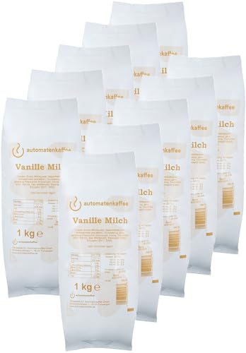 Vanille Milch für Automaten | Vanille Milch Instant Automatenkaffee | 10 x 1.000g von automatenkaffee.de