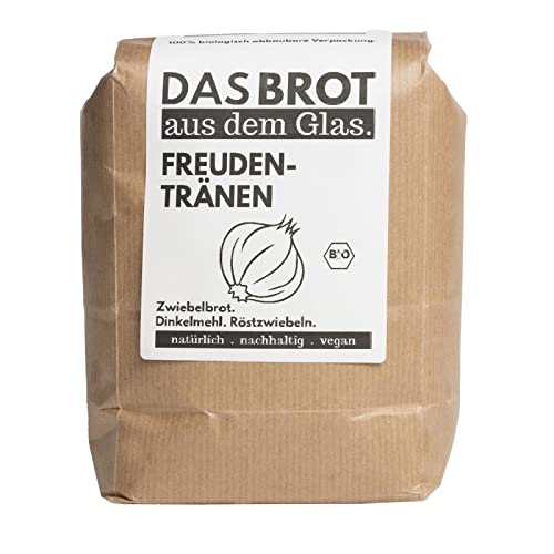 brotstoff - Bio-Freudentränen - NACHFÜLLPAKET, Brotbackmischung – ideal als Einzugsgeschenk, als Geburtstagsgeschenk, oder als Gastgeschenk, 1000g (für 5 Brote) von b. brotstoff.