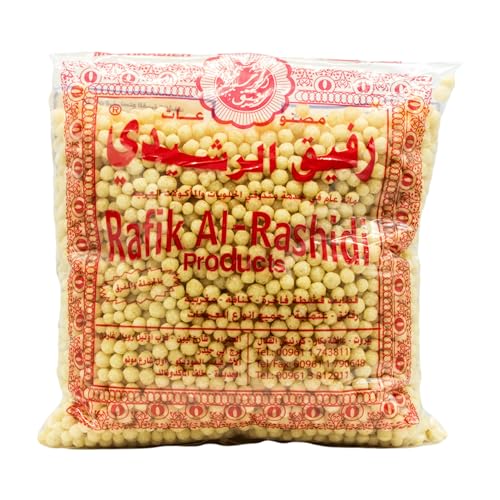 Al Rashidi - Moghrabieh Couscous Perlen - orientalischer natürlicher Kuskus - arabischer Weizenvollkorngrieß 800 g (1 x 800 g) von baba GOURMET
