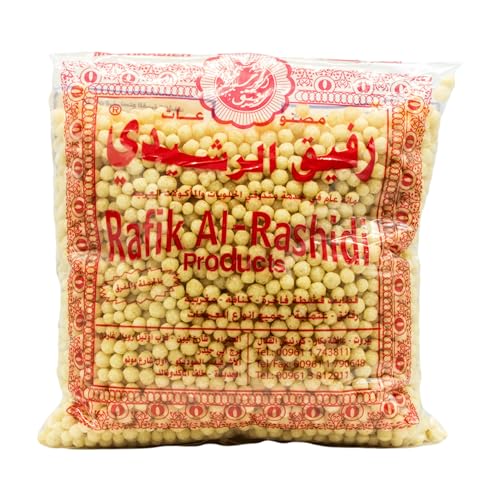 Al Rashidi - Moghrabieh Couscous Perlen - orientalischer natürlicher Kuskus - arabischer Weizenvollkorngrieß 800 g (1 x 800 g) von baba GOURMET