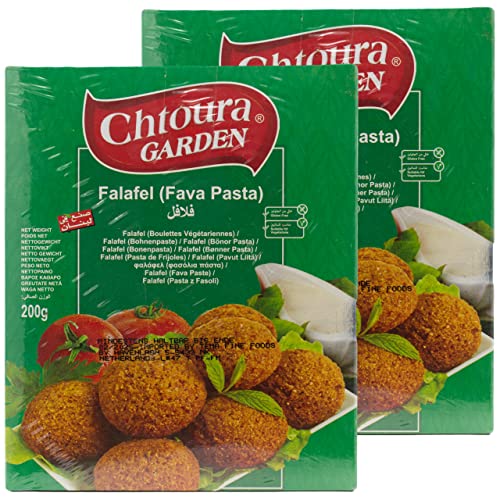 Chtoura Garden Arabische Falafelmischung - Vegane Bratlinge - Vegetarische Falafel 200 g (2 x 200 g) von baba GOURMET