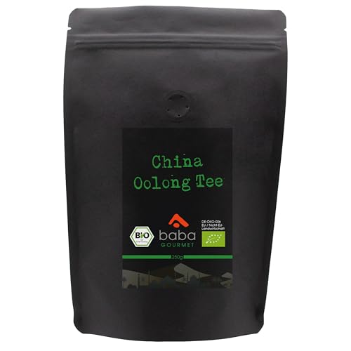 baba GOURMET - Original Bio China Fine Oolong Tee lose 250 g - 100% naturrein in Bio-Qualität - Loser Tee ohne Zusätze und ohne Aromastoffe im Aroma-Beutel baba GOURMET - Original Bio China Fine Oolong Tee lose 250 g - 100% naturrein in Bio-Qualität - Loser Tee ohne Zusätze und ohne Aromastoffe im Aroma-Beutel von baba GOURMET