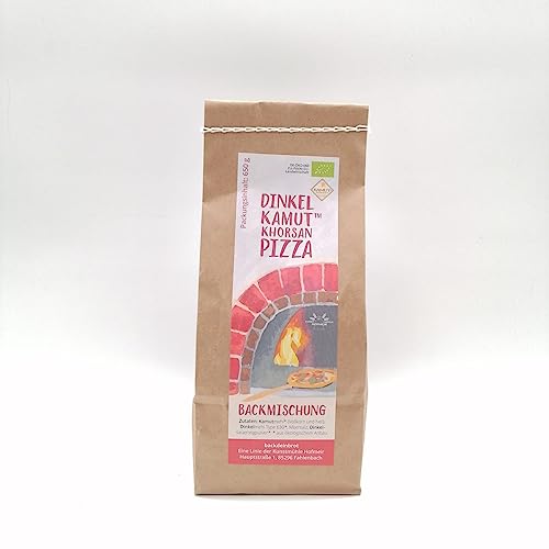 Dinkel KAMUT Khorasan Pizza (Bio) von backdeinbrot