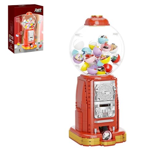 barweer Retro Spielautomat Bausteine, Gacha Machine Klemmbausteine Toy vending machine Building Set barweer Retro Spielautomat Bausteine, Gacha Machine Klemmbausteine Toy vending machine Building Set von barweer