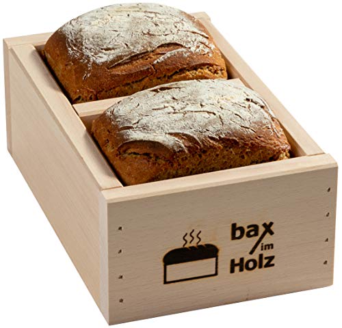 Brot-Holzbackrahmen aus naturbelassenem, massivem Buchenholz für leckeres, selbstgebackenes Brot von Bax im Holz, für 500g - 1000g - einfach Brot-Holzbackrahmen aus naturbelassenem, massivem Buchenholz für leckeres, selbstgebackenes Brot von Bax im Holz, für 500g - 1000g - einfach von bax im Holz