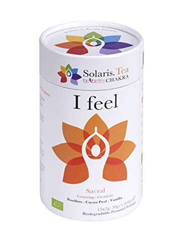 "I feel" BIO Tee - Be Better CHAKRA Yoga by Kerstin Linnartz, 15x biologisch abbaubare Teebeutel, (1 x 30 g) von be better / Solaris Tea