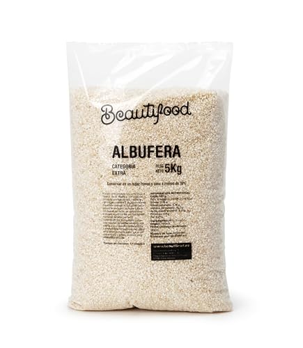 Beautifood Reis Albufera Extraklasse für Paella | Ideal für trockenen Reis | Beutel 5 kg Beautifood Reis Albufera Extraklasse für Paella | Ideal für trockenen Reis | Beutel 5 kg von beautifood