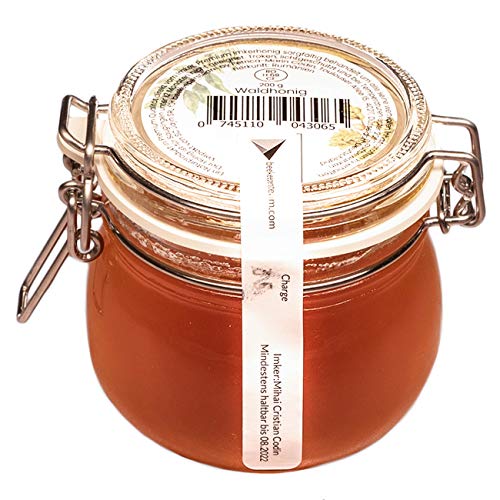 Waldhonig 200g | Naturbelassener Honig | Rohhonig | Purer Honig von beekeepersteam