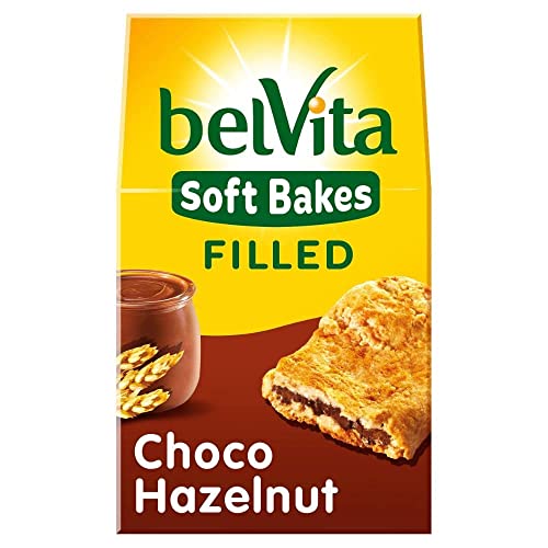 Belvita, Soft Bakes Frühstückskekse mit Schoko-Haselnuss-Füllung, 250 g von belVita