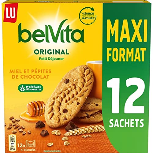 Belvita - Mon Petit Dejeuner Honig Chocolate Chip 650G - Lot De 3 - Preis pro Los - Schnelle Lieferung Belvita - Mon Petit Dejeuner Honig Chocolate Chip 650G - Lot De 3 - Preis pro Los - Schnelle Lieferung von belVita