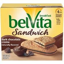 belVita Dark Chocolate Crème Breakfast Biscuits - 5ct von belVita